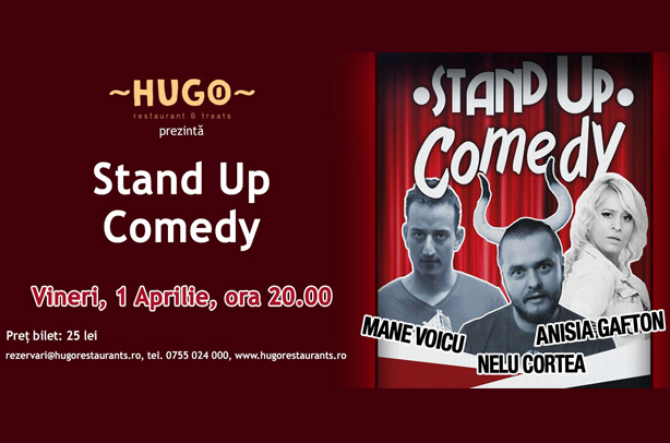 Stand-up Comedy cu Nelu Cortea, Mane Voicu și Anisia