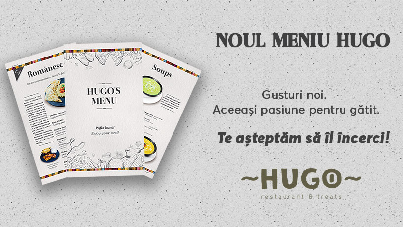 Meniu nou la Hugo The Office – Încearcă-l și tu!