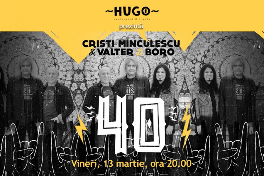 Iris la Hugo! Cristi Minculescu, Valter& Boro – Turneu INDOOR 40